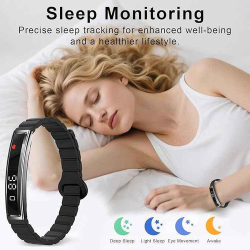 Smart Fitness Bracelet for Women – Activity & Sleep Tracking