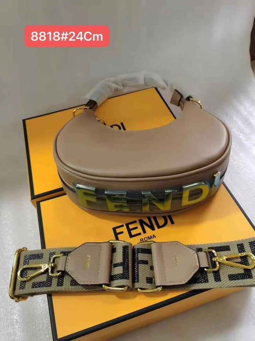 Structured 8818-Inspired Handbag – 24 cm with Box