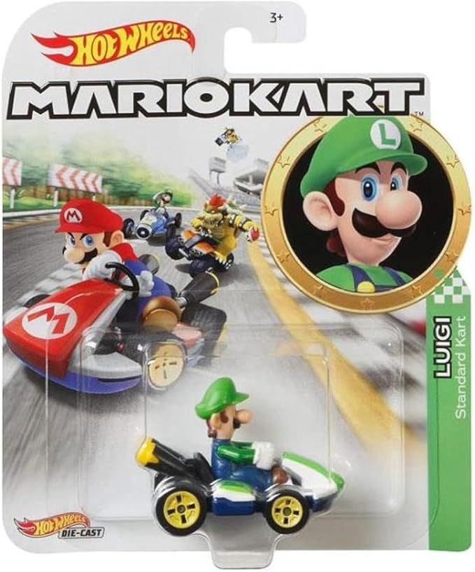 Remote Control Mario Kart – Hot Wheels 1:64 Die Cast Collectible