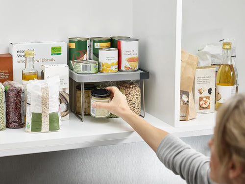 Expandable Cabinet Shelf Organizer | منظم رفوف قابل للتمديد alternate view
