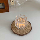 Glass Tulip Candle Holder 3