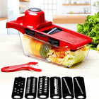 Mandoline Vegetable Slicer & Cutter with 5 Blades + Safety Guard 1