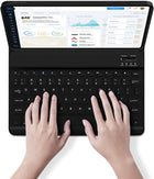 Arabic & English Wireless Keyboard Leather Tablet Case – iPad & Tablet Cover 1