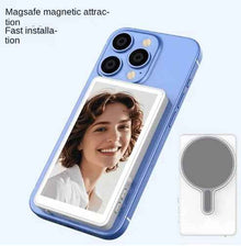 Magnetic Selfie Screen – 4" HD Vlogging Monitor with Bluetooth Remote