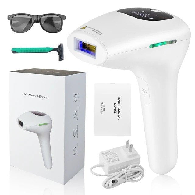 IPL Hair Removal System with Protective Glasses