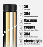 Vacuum Flask LED Temperature Display Water Bottle 500ml – Smart Thermos 6