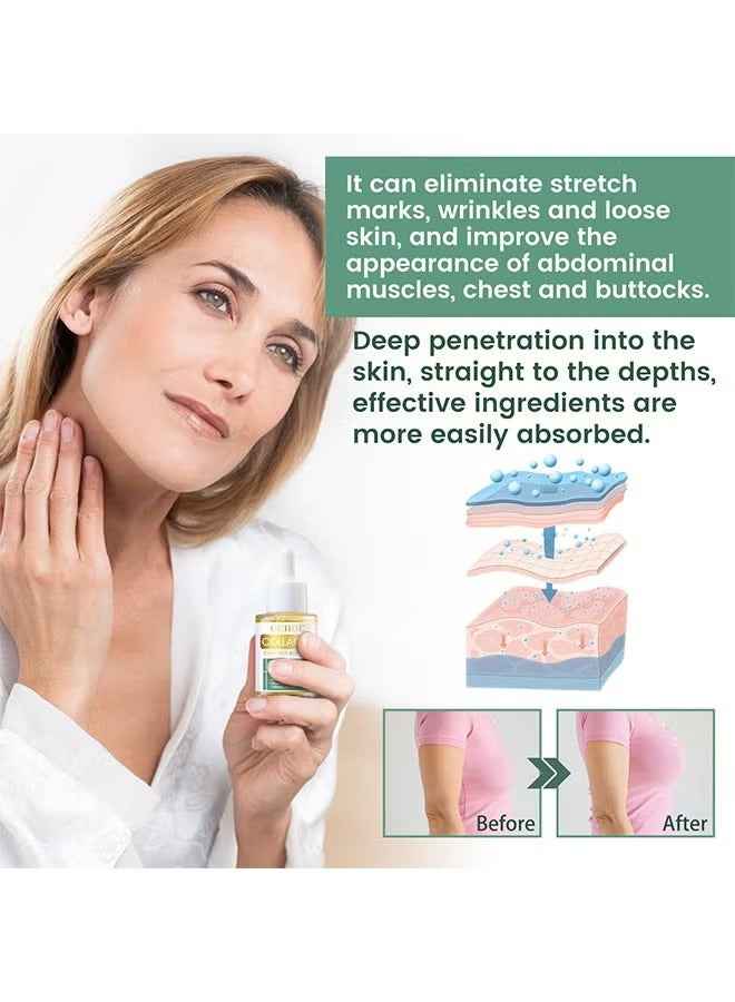 Collagen Lifting Body Oil – Skin Tightening, Natural Plant Formula for Women