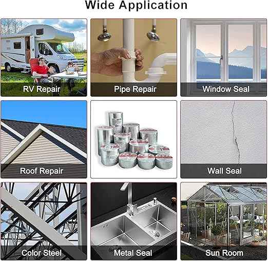 Waterproof Butyl Rubber Adhesive Tape – Heavy-Duty Leak Repair Tape