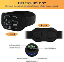 Abdominal Toning Belt – ABS Stimulator Workout Fitness Belt