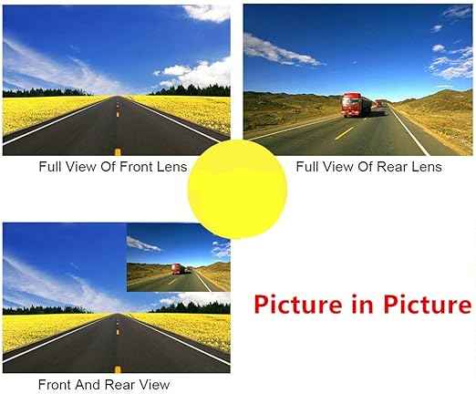 Vehicle Blackbox DVR – Full 1080P HD Touch Screen & Rear View Camera
