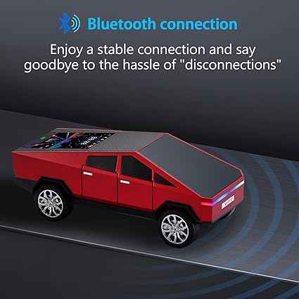 مكبر صوت بلوتوث WS-580 للشاحنات الصغيرة – إضاءة LED وراديو FM