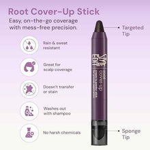Style Edit Root Cover Up Stick – Black, Instant Touch-Up for Hair Roots