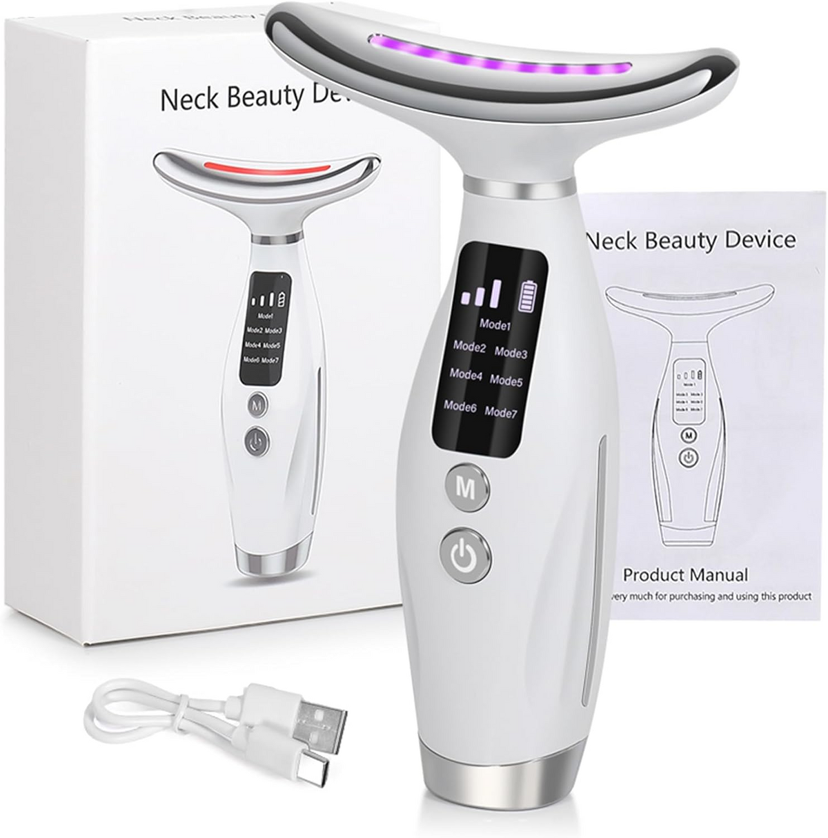 7-in-1 Multi-Function Facial Massager – Skincare Device