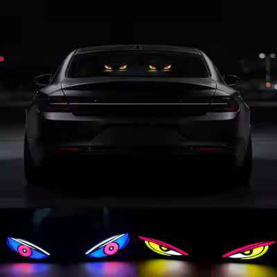 Devil Eyes LED Car Window Light