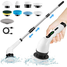 9-in-1 Electric Cleaning Brush with Multiple Attachments