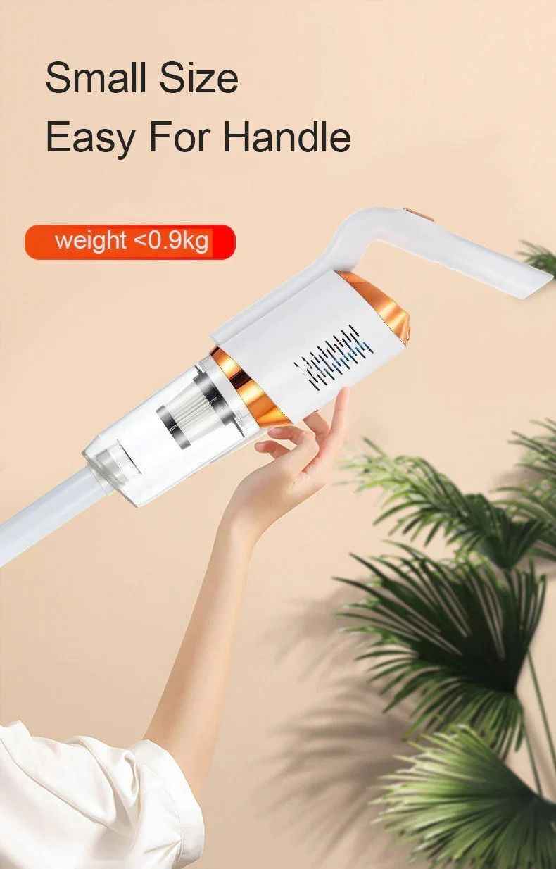 3-in-1 Wireless Vacuum Cleaner – LED Light & Cordless 120W