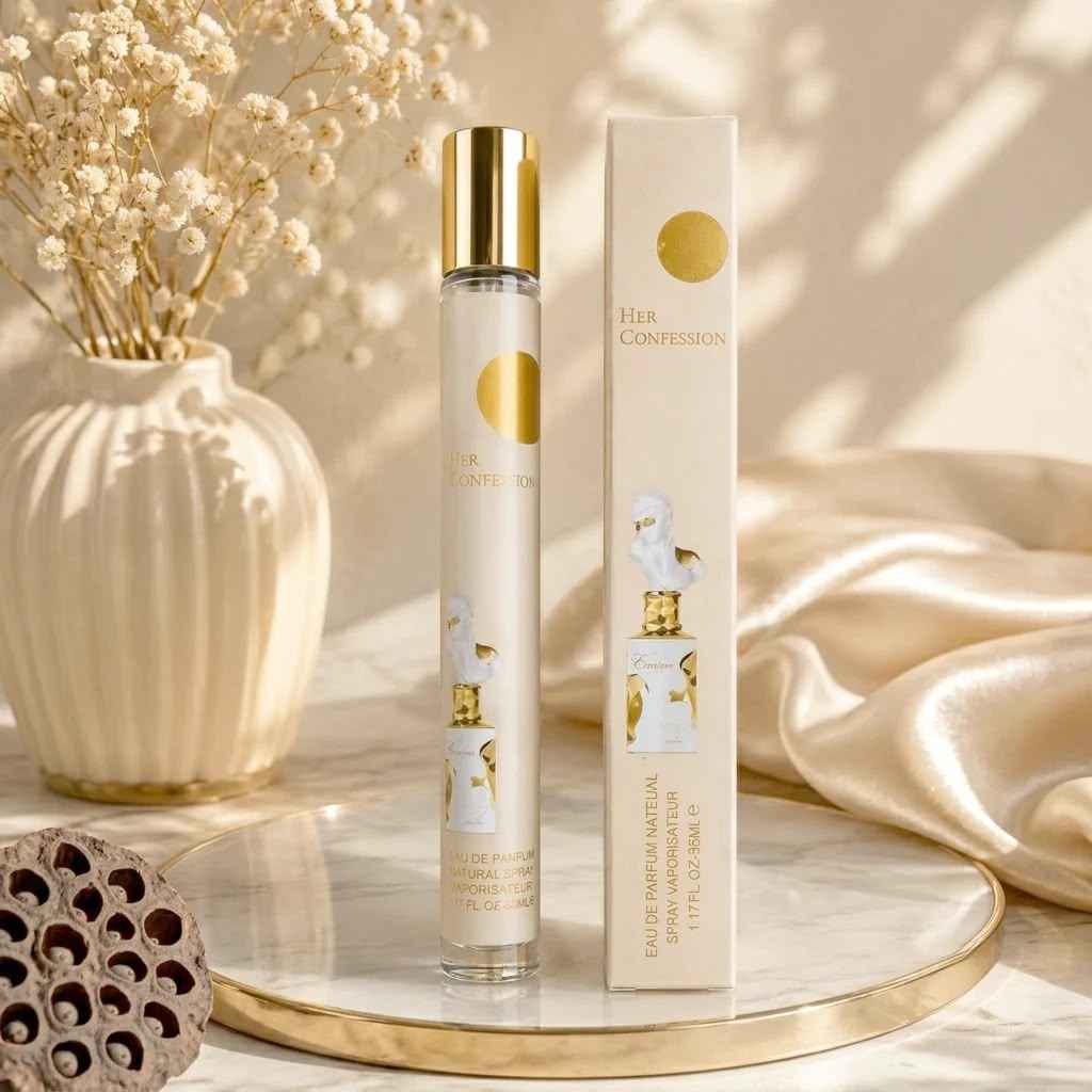 عطر هير كونفيشن (Her Confession) أو دي بارفان 35 مل – عطر بخاخ للجيب