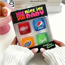 Nee Doh Nice Cube & Dream Drop Squishy Stress Toy | Soda Edition | ني دو لعبة ضغط