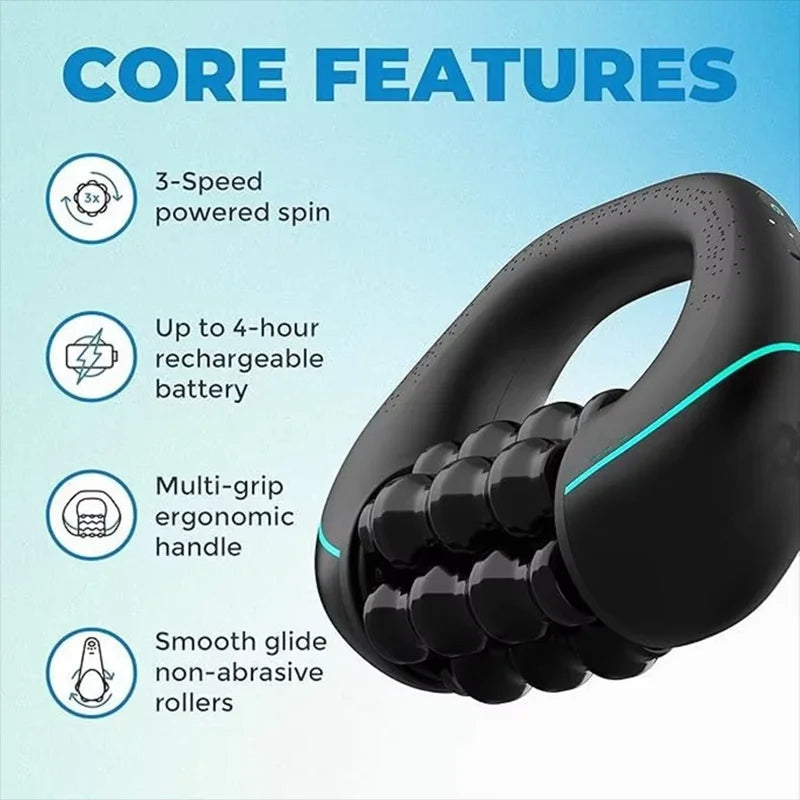 Powered Rolling Massager Stick