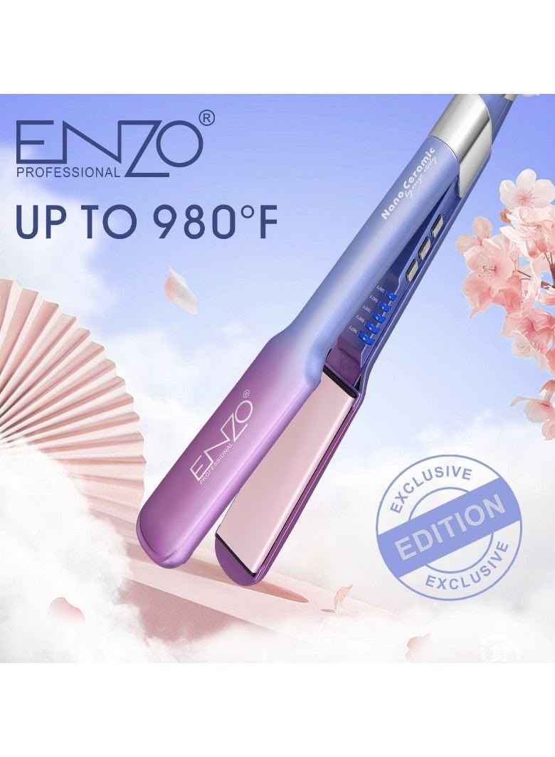ENZO Nano Ceramic Hair Straightener