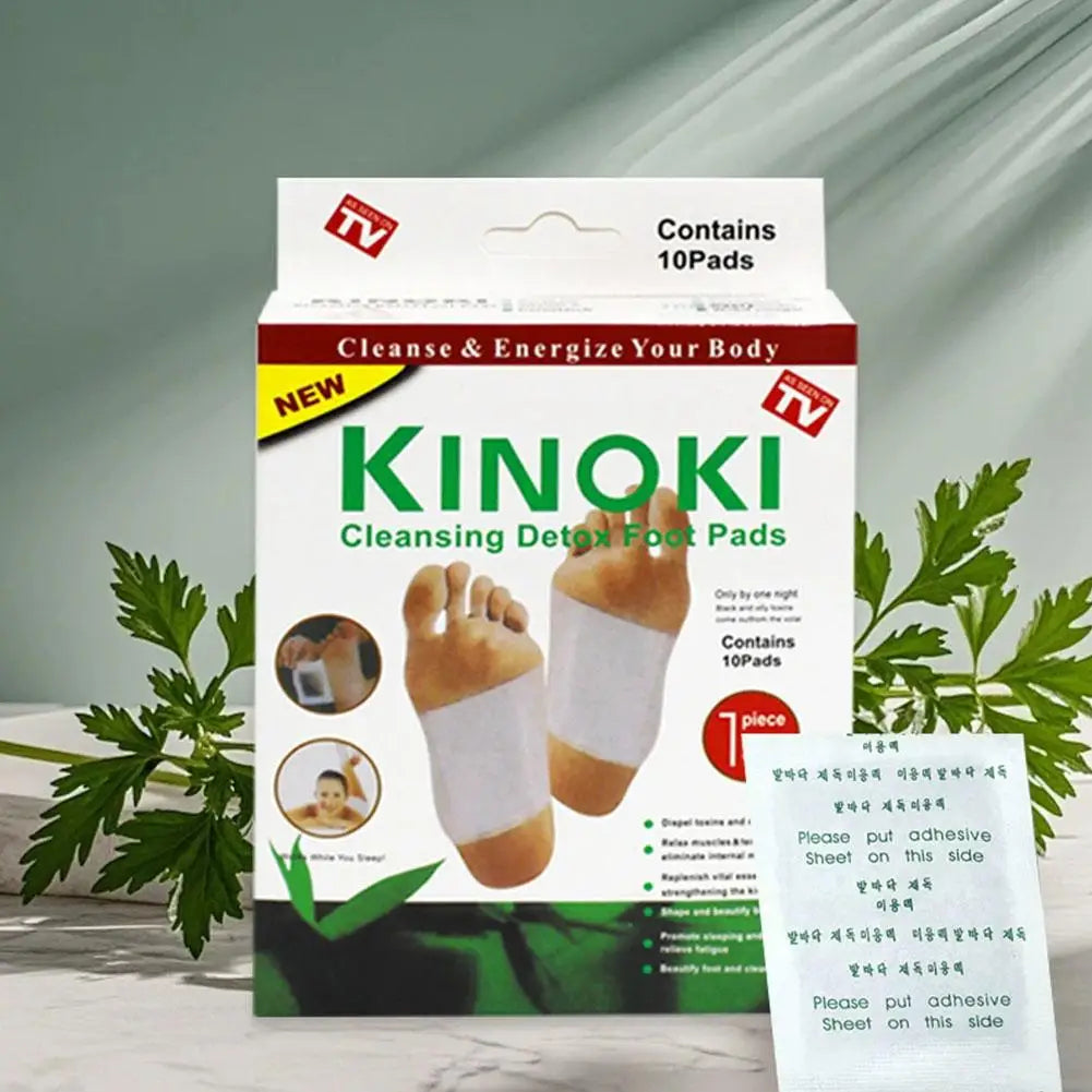 Kinoki Detox Foot Patches – Pack of 2, Ginger & Bamboo Vinegar Cleansing