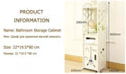 Slim Bathroom Storage Cabinet | خزانة تخزين حمام نحيفة 3