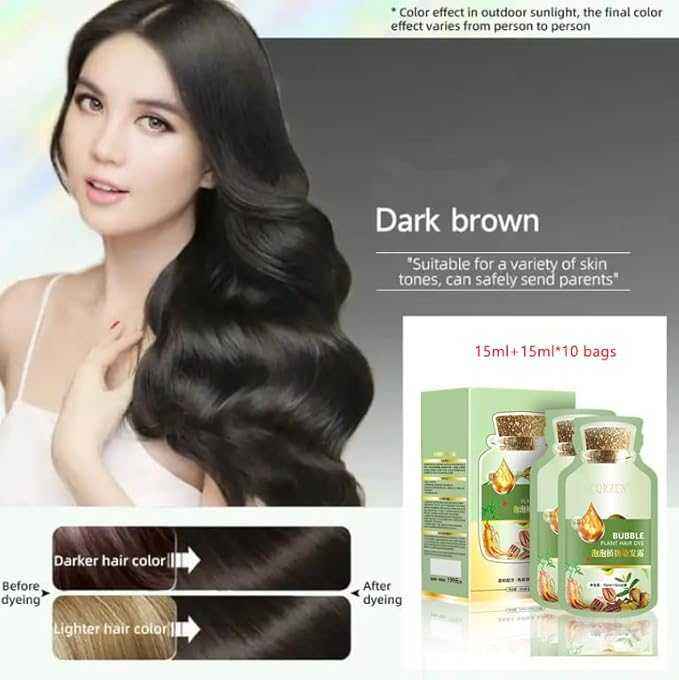 Bubble Plant Hair Dye – Herbal Formula