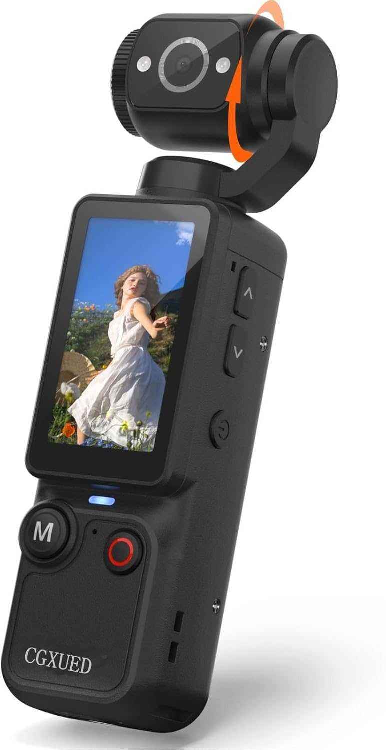 Portable Vlogging Camera and Mini Camcorder