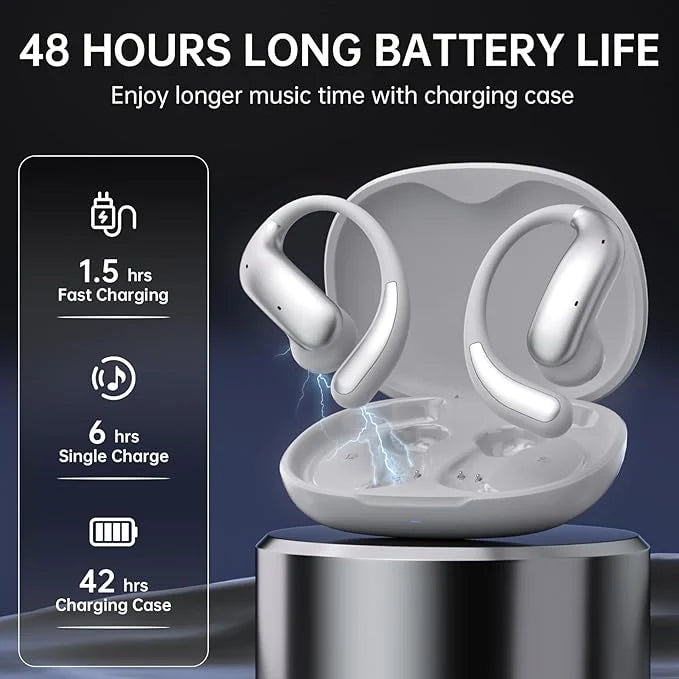 Galaxy Open Earbuds – Bluetooth 6.0 One-Step Pairing