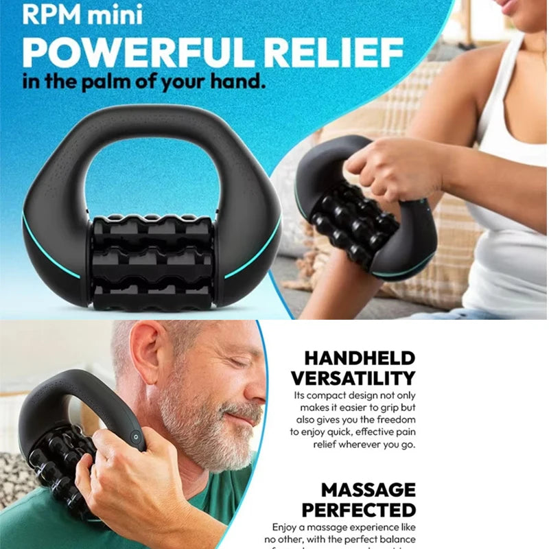 Powered Rolling Massager Stick – Vibrating Body Massage Tool