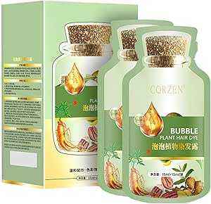 Bubble Plant Hair Dye – Natural Herbal Formula, Nourishing & Non-Irritating