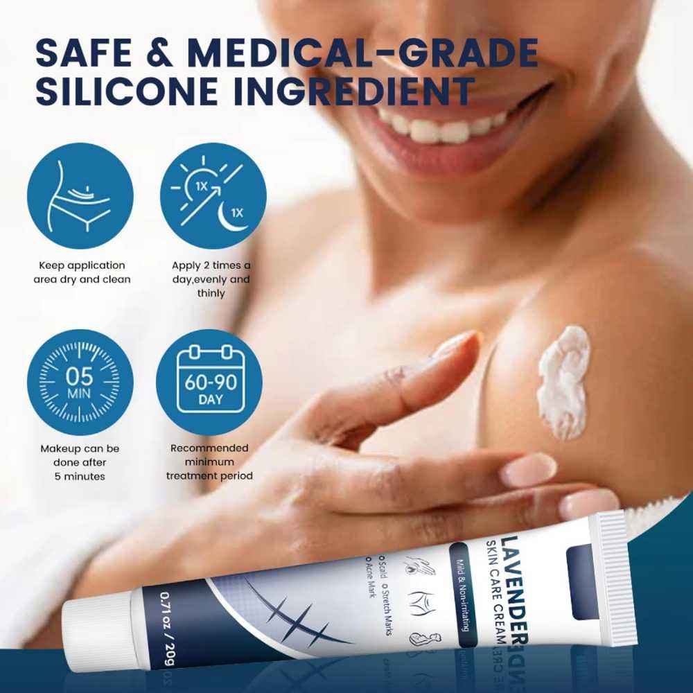 Lavender Skin Care Cream – Soothing Moisturizer for All Skin Types