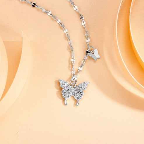 Butterfly Pendant Necklace for Women – Fashion Jewellery