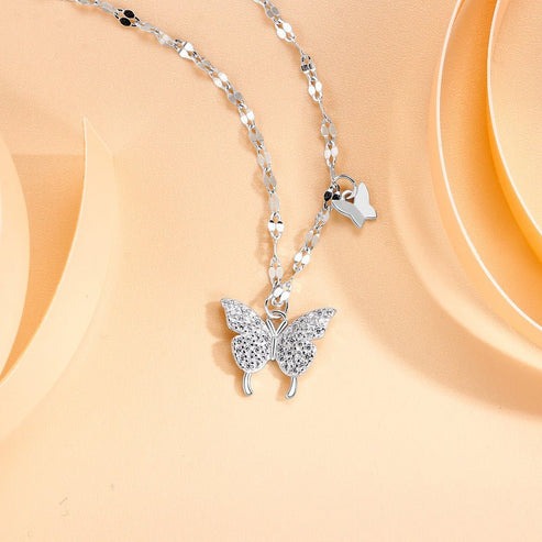 Butterfly Necklace For Women Wave byte