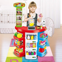 Kids Supermarket Grocery Store Pretend Play Toy Set