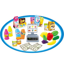 Kids Supermarket Grocery Store Pretend Play Toy Set