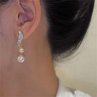 Elegant Pearl Drop Earrings 3