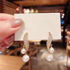 Elegant Pearl Drop Earrings 2