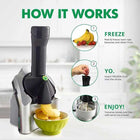Frozen Ice Cream & Dessert Treat Maker – Black & Gray Design 1