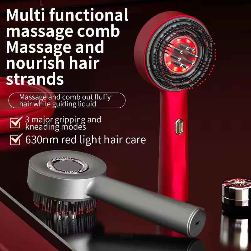 Red Electric Facial Massage Wand for Personal Care