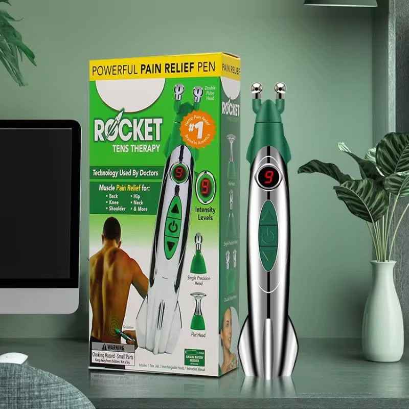 Multi-Head Electric Massage Pen for Personal Massage
