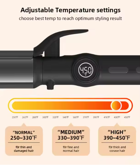 Twist Wave Hair Curler – Ceramic Heated Styling Tool
