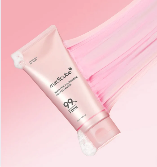 Medicube - PDRN Pink Niacinamide Whip Cleanser - Majlismart