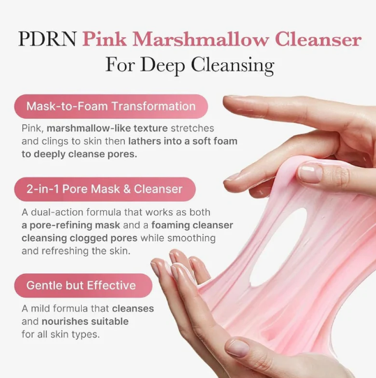 Medicube - PDRN Pink Niacinamide Whip Cleanser - Majlismart