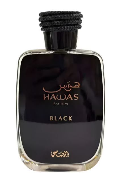 Hawas Black Eau de Parfum for Men – 100ml