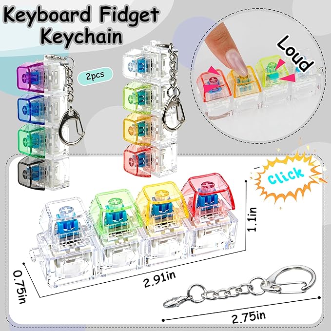 Stress Release Fidget Buttons - WaveByte