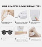 IPL Hair Removal Laser Epilator Women with glasses 2