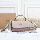 Coach 412 Structured Handbag | Classic Mini Bag with Box | 19×5×6cm 3