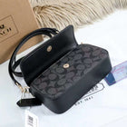 Coach 412 Structured Handbag | Classic Mini Bag with Box | 19×5×6cm 2
