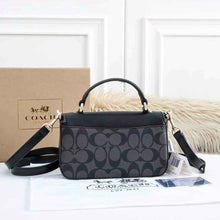 Coach 412 Structured Handbag | Classic Mini Bag with Box | 19×5×6cm